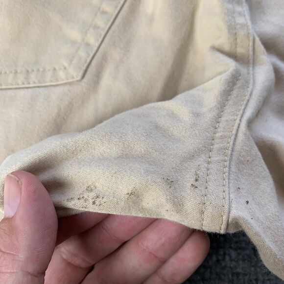 Vintage Levis 512 Jeans Womens Slim Fit High Rise Red Tab Beige Size 8 (26 x 30) - Picture 8 of 16